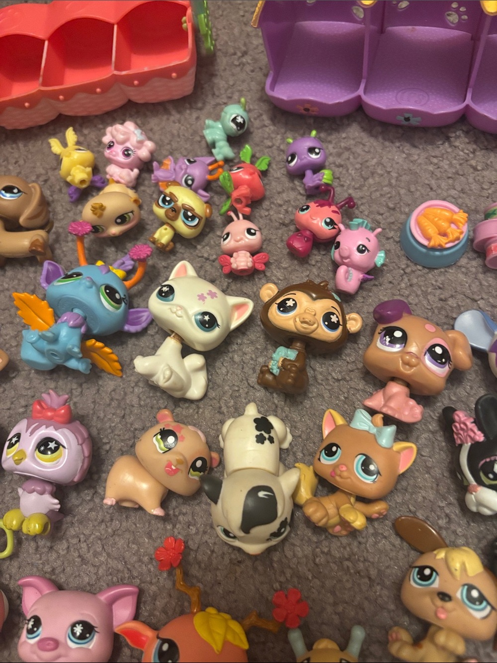 Littlest Pet Shop Lot Ovet 58 Pets Large Mixed Generation&some accessories - Picture 8 of 12